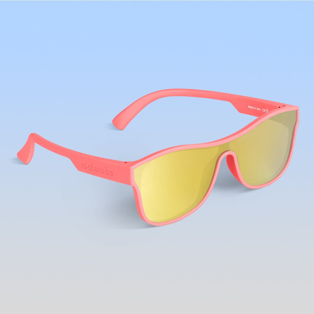 Pink and hot sale yellow sunglasses