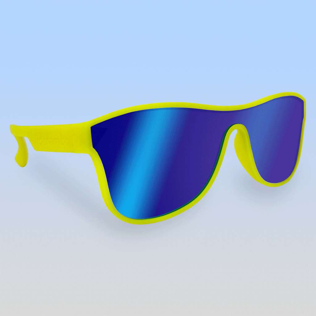 Mod Yellow Bubble Sunglasses