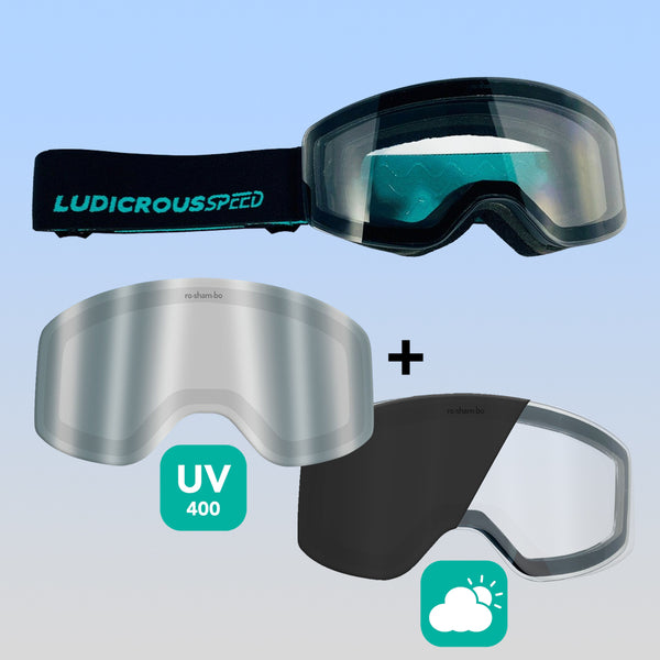 Ludicrous Speed Snow Goggles Set | Youth