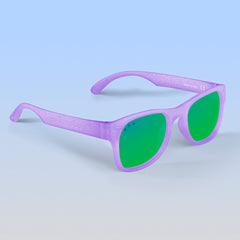 2 Pack Kids Teen Age 8-16 Metal Sunglasses Boys Girls Purple Lens