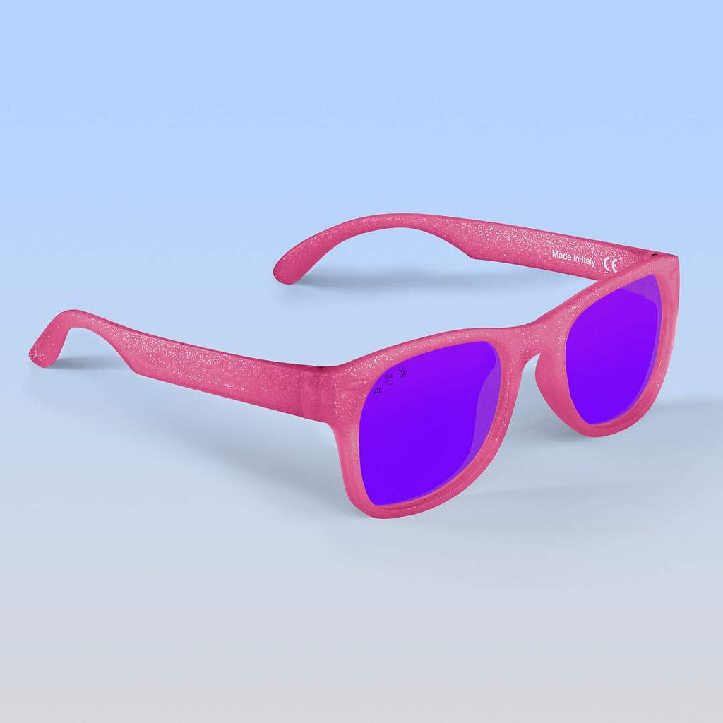 Glitter Flexible Kapowski | Shades Hot Kelly Pink Sunglasses