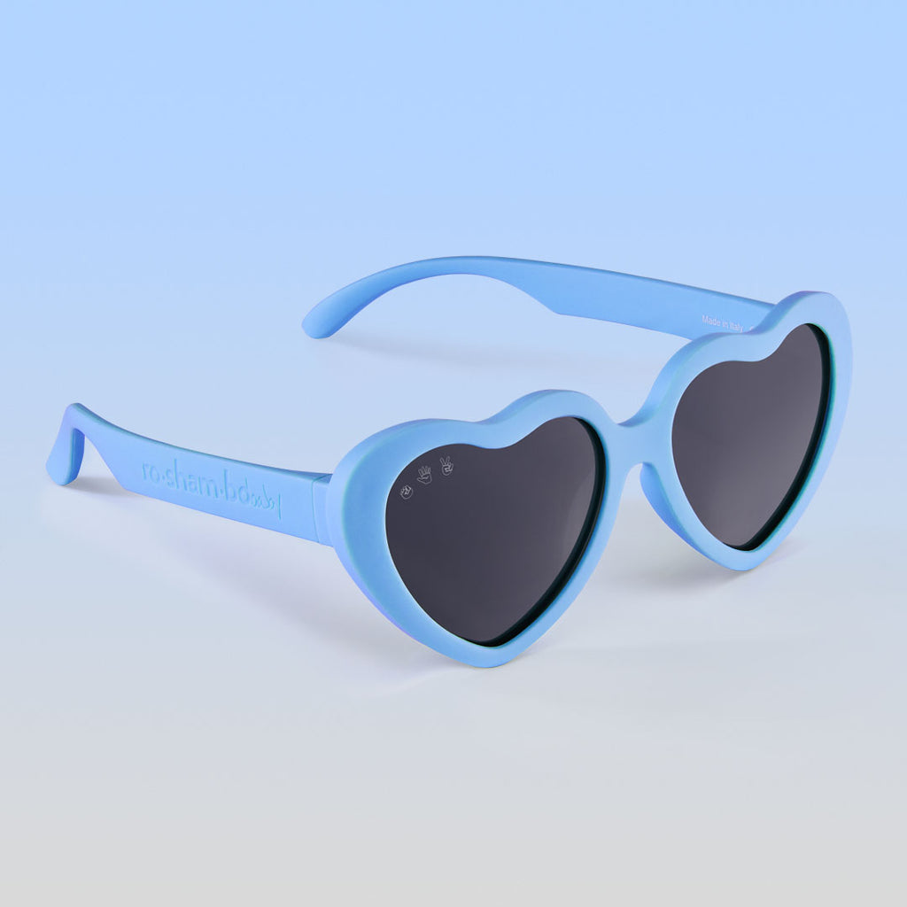 Blue sales heart sunglasses