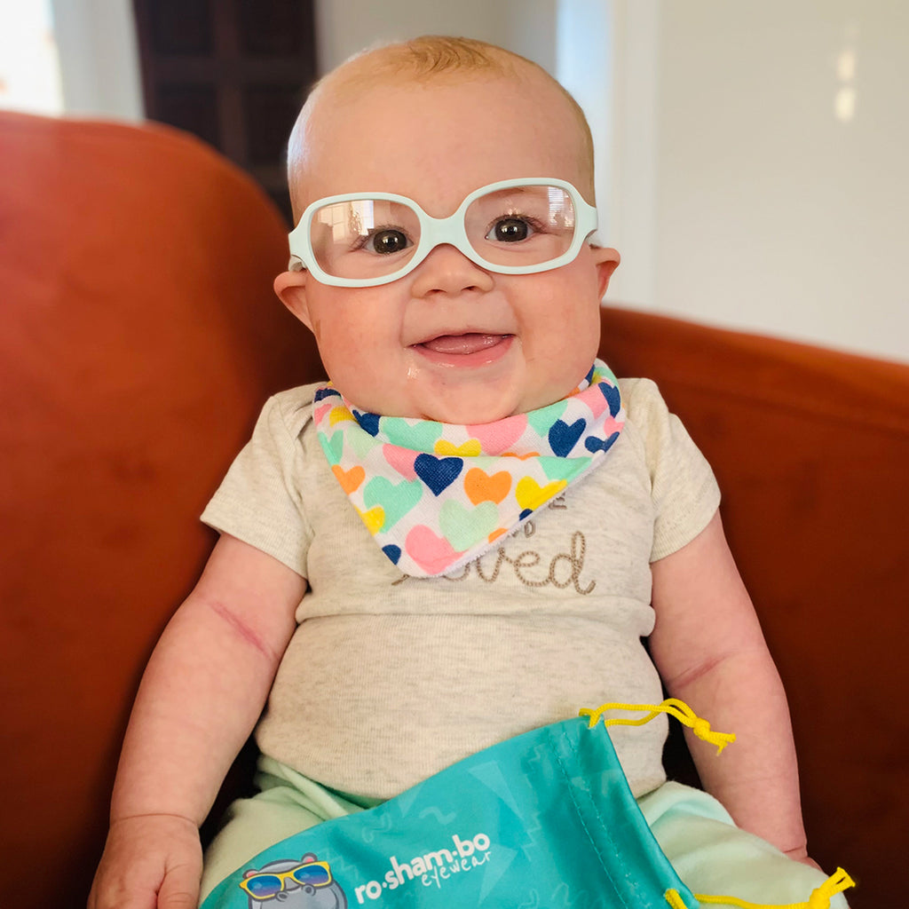 Prescription Glasses with Strap for Babies Interchangeable Temples