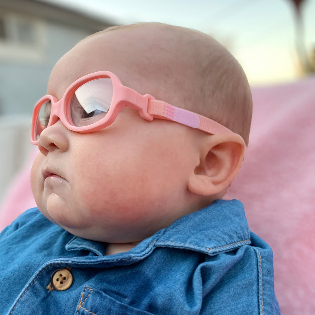 Gafas graduadas con correa para bebes Templos intercambiables