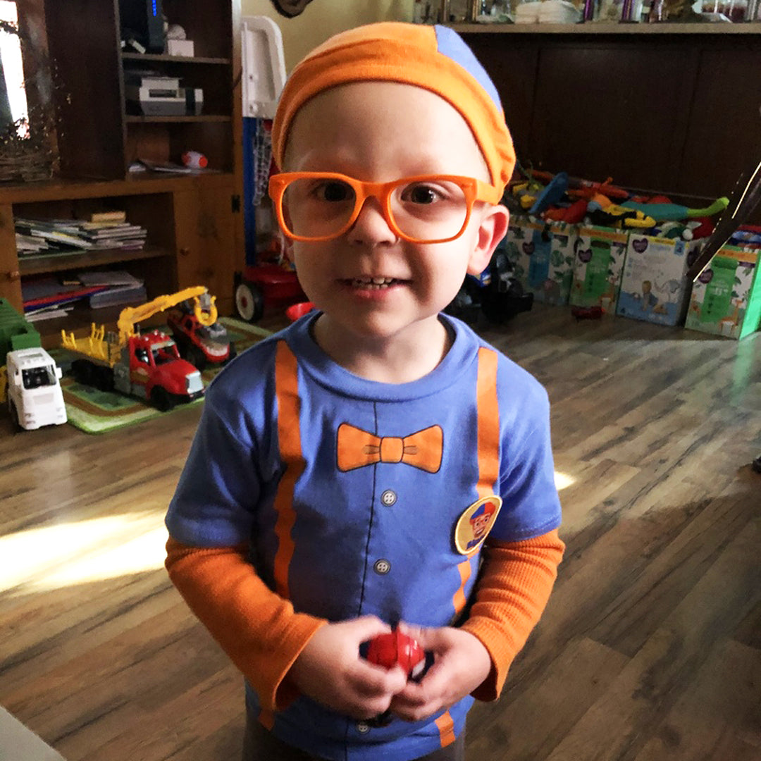 Blippi Orange Prescription Glasses for Toddlers