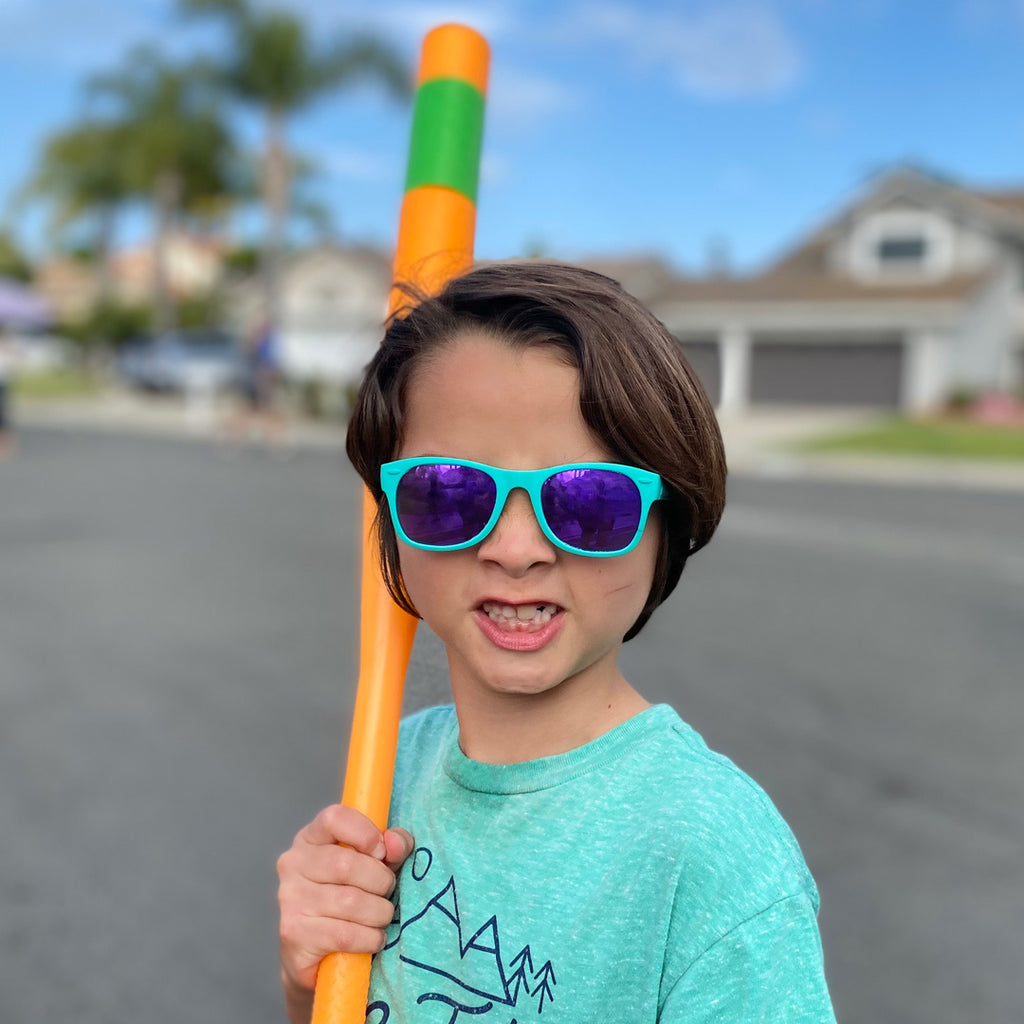 Goonies Teal Sunglasses for Kids