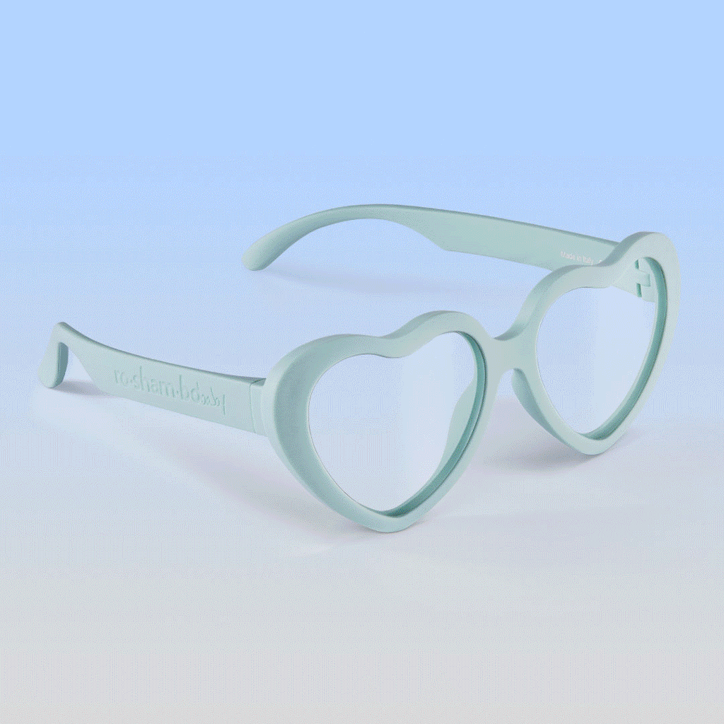 Silver Heart Shaped Prescription Glasses Heart Shape RX Eyeglasses