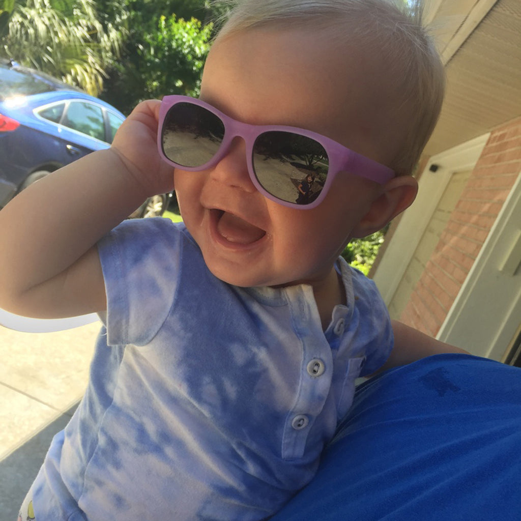 Purple Glitter Sunglasses | Glitter Sunglasses for Babies