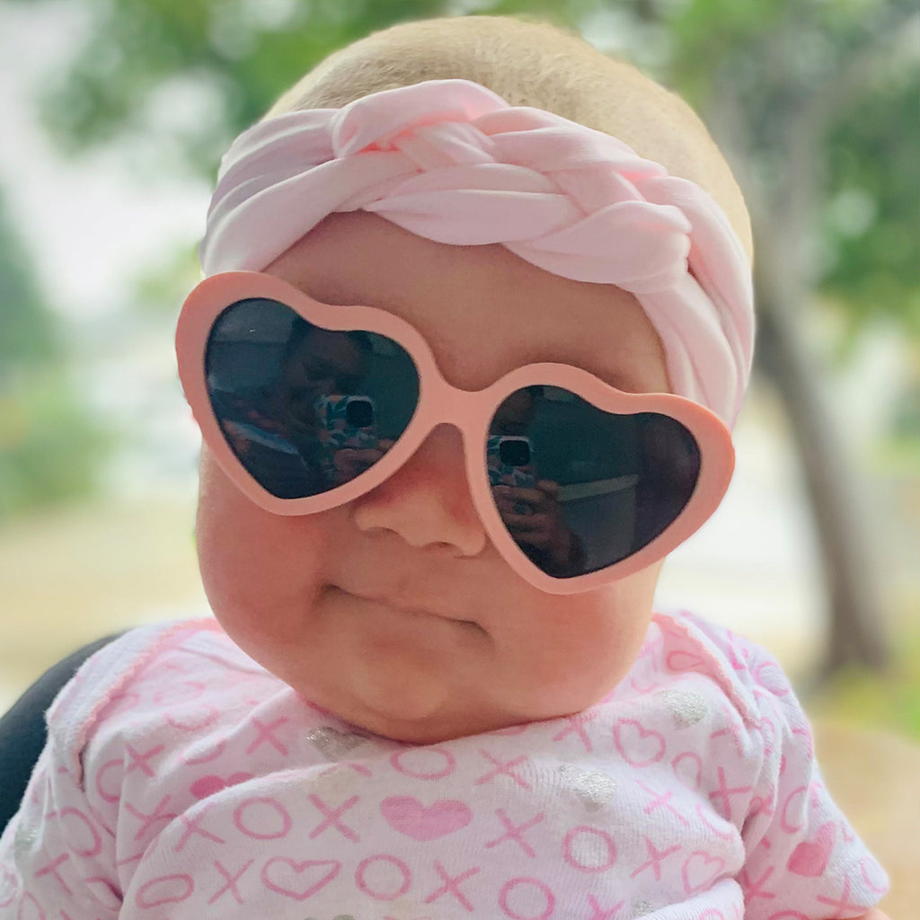 Infant store heart sunglasses